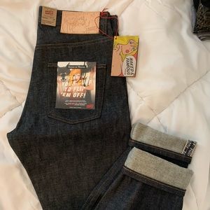 Naked and famous jeans NWT